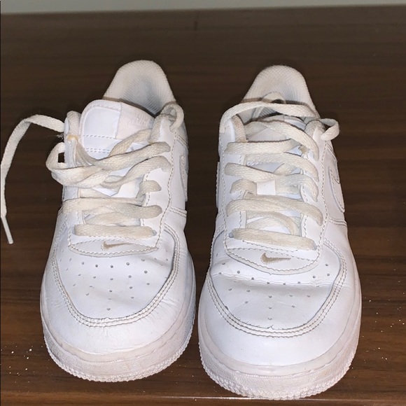 white air force ones girls